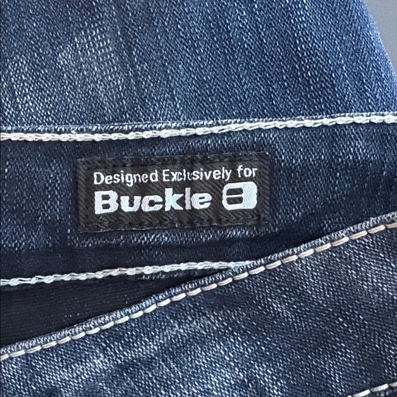 Salvage Jeans Anarchy Relaxed Straight Jeans Size 36 R - Picture 11 of 14